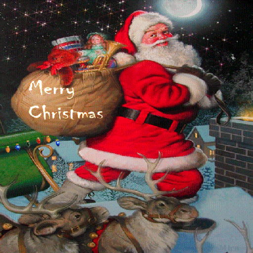 Christmas Santa Live Wallpaper icon