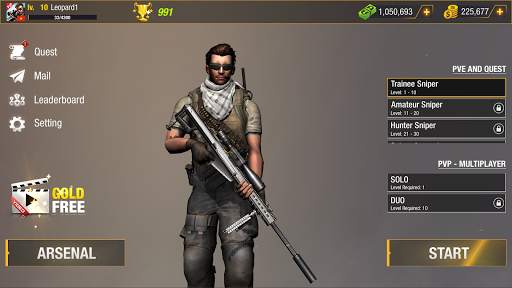 Sniper Warrior: Online PvP Sniper - LIVE COMBAT screenshot 4