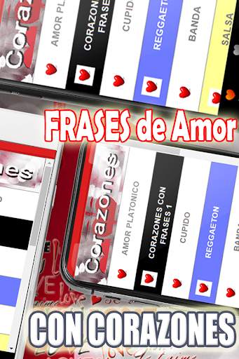 Imagenes de Corazones con Frases de Amor Gratis screenshot 4