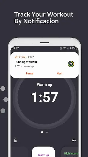 9 Timer - Timer for Workout Sessions स्क्रीनशॉट 2