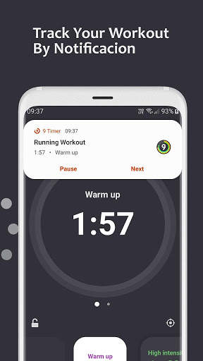 9 Timer - Timer for Workout Sessions screenshot 2
