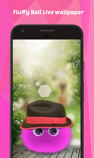 Fluffy Ball Live Wallpaper screenshot 4