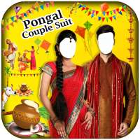 Pongal Couple Photo Suit icon