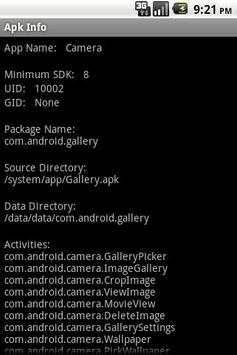 Apk Info OS 1.3 free screenshot 3