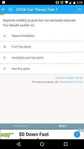 UK Driving Tests screenshot 4