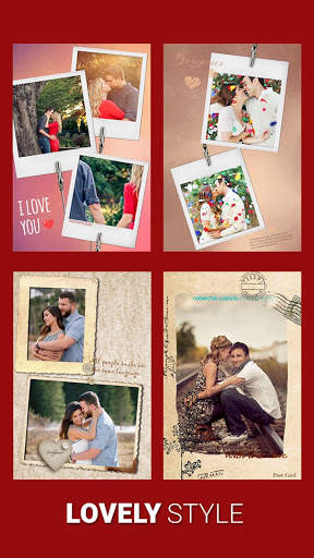Love Collage - Photo Editor & Frames 1 تصوير الشاشة
