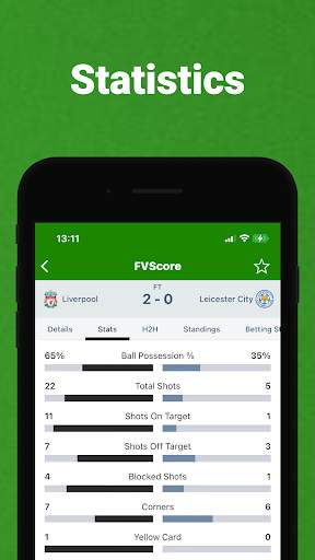 FvScore - Soccer Live Scores screenshot 4