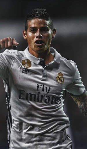 James Rodriguez 4K Wallpaper screenshot 13