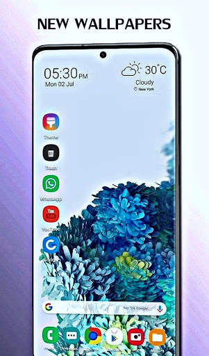 Samsung Galaxy S20 Launcher, S20 Series themes screenshot 1
