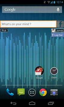 Facebook Status Update Widget screenshot 7