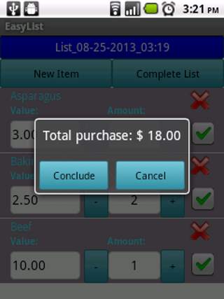 Easy Shopping List screenshot 7