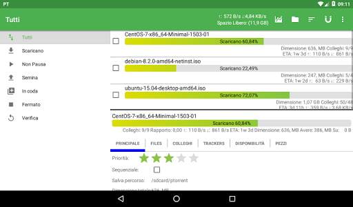 PTorrent Pro - torrent application screenshot 6
