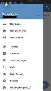 Hala messenger screenshot 2