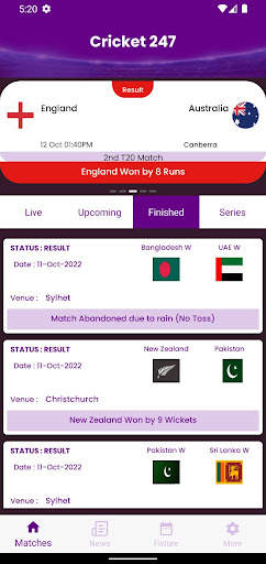 Cricket 247- Fastest Cricket screenshot 3