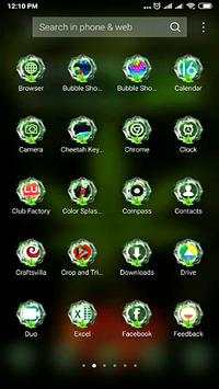 3D Green Smoke Weed Launcher Theme screenshot 6