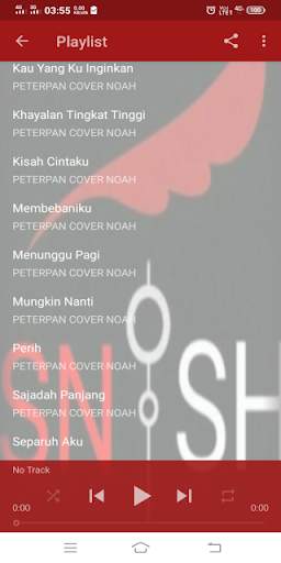 PETERPAN Official NOAH Cover MP3 Offline screenshot 3
