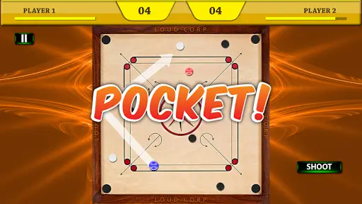 Real Carrom Pro screenshot 1