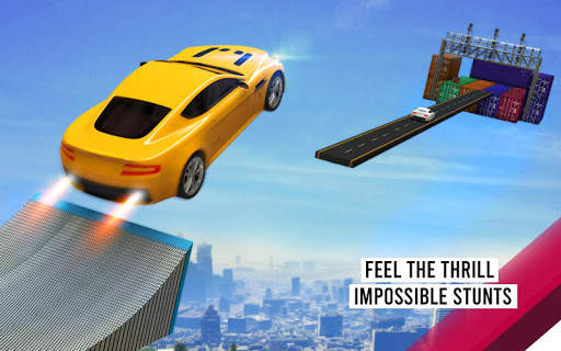 Grand Impossible Car Stunt Racing Tracks 2020 screenshot 1