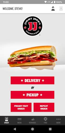 Jimmy John's Sandwiches screenshot 1