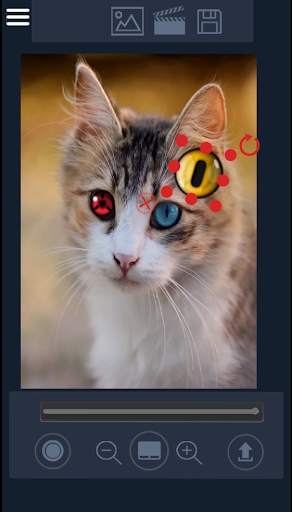 Sharingan Eyes   Rasengan Phot screenshot 1