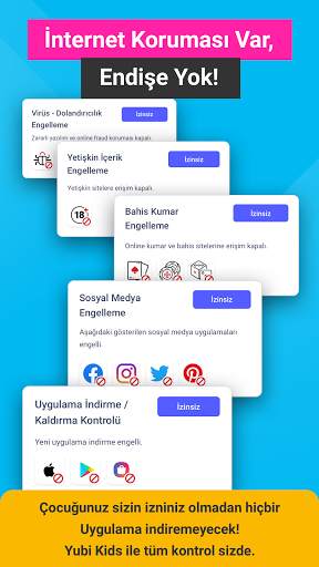 Güvenli Çocuk Videoları: Yubi Kids screenshot 6