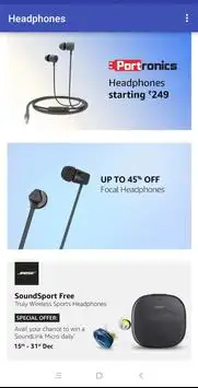 Online Shopping Headphones at Amazon screenshot 3
