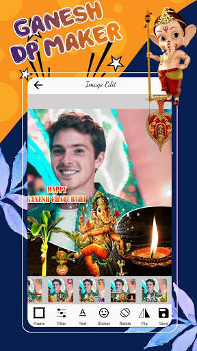 Photo Frame Editor : Ganesh DP Maker screenshot 3