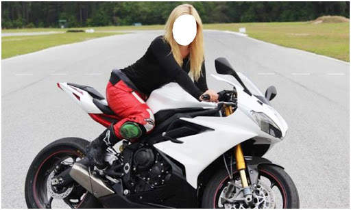 Women Bike Photo Montage New screenshot 2