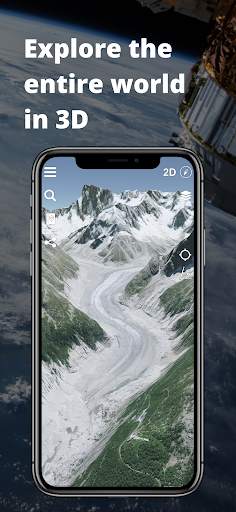 Relief Maps - 3D GPS screenshot 2