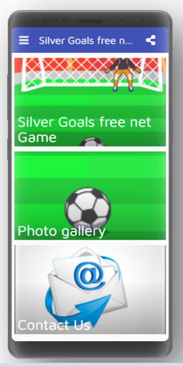 Silver Goals free net Game screenshot 1