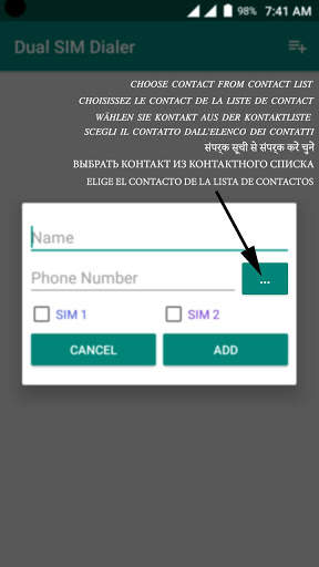Dual SIM Dialer Free screenshot 6