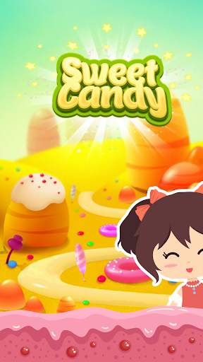🍭 Sweet Candy: Match 3 screenshot 1