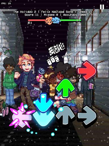 FNF Christmas Holiday mod screenshot 9