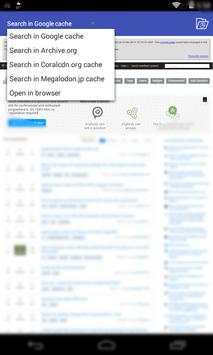 Search page in Web Archive screenshot 1