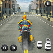 Moto Spider Traffic Hero أيقونة