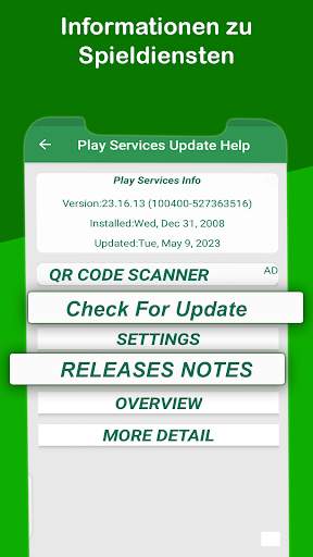 Play Services Update Services screenshot 7