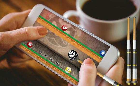 Billiard Angry 8 Ball स्क्रीनशॉट 2