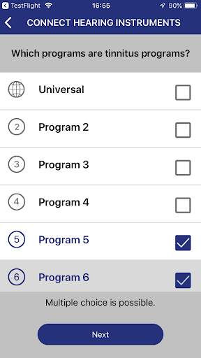 Audio Service App - adjust your hearing aids! screenshot 3
