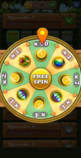 Jungle Gem Blast Magic Puzzle Game screenshot 2