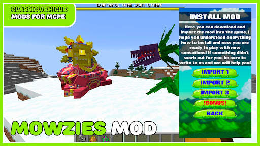 Mowzies Mobs Mod Minecraft PE screenshot 2