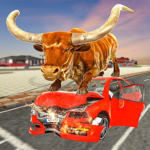 Angry Bull City Attack: Wild Bull Simulator Games 1.1