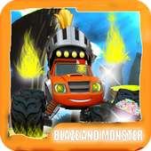 blaze machine truck