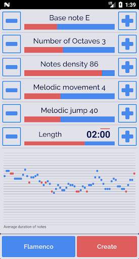 Composer lite - Algorithmic musical composer screenshot 5