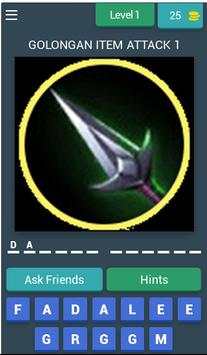 Tebak Item Mobile Legend screenshot 1