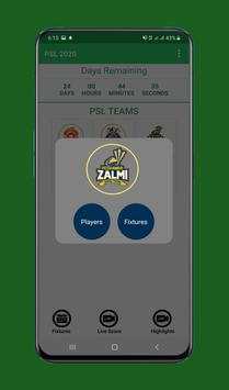 PSL 5 Schedule - Live PSL Scores screenshot 5