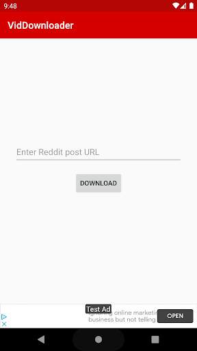 VidDownloader - Download videos from Reddit screenshot 1