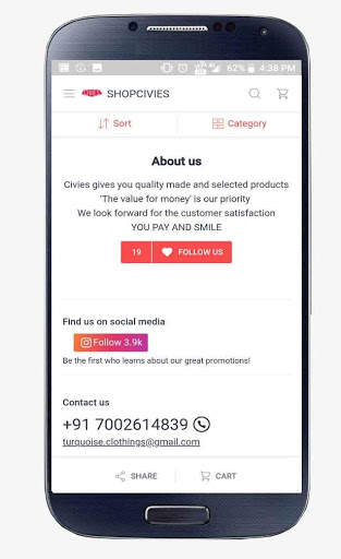 Civies Shopping App screenshot 4