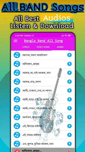 ALL Band Songs - Lyrics&videos screenshot 8