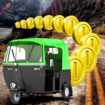 Rickshaw Mountain Racing screenshot 1