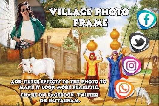 Village Photo Frame : Village Photo Editor 4 تصوير الشاشة
